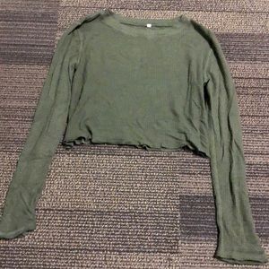 Pacsun Me to We Cropped Long Sleeve